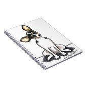 トリカラーラットテリアシッかわいらしト ノートブック (右側)