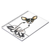 トリカラーラットテリアシッかわいらしト ノートブック (左側)