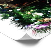 トリカラーラフプリント ポスター (角)