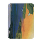 トリガステルの湾(1917年)フェリックス・ヴァロットン作, 美術 マグネット (縦)