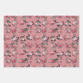 トリガーデンヴィンテージパターン包装シート ラッピングペーパーシート (正面)