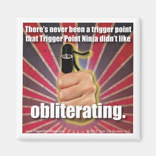 トリガーポイント忍者®TrPが存在しない マグネット (正面)
