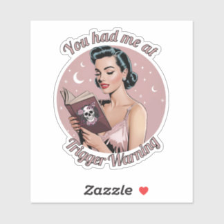 トリガー警告のピンアップリーダー シール