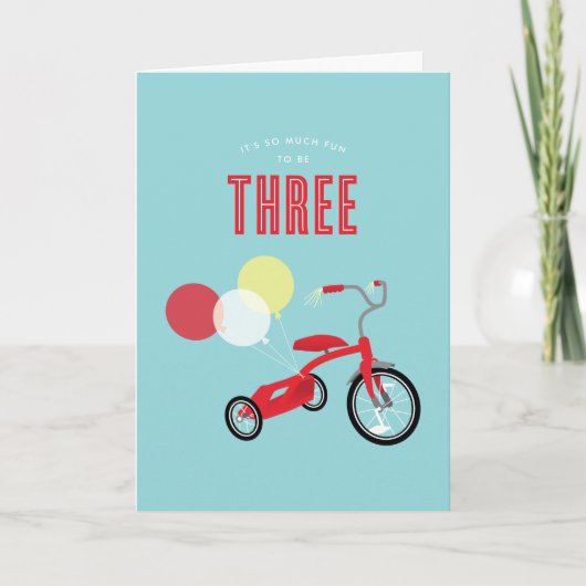 トリキュルチェサード誕生日 カード (正面)