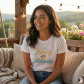 トリクシー レトロ 70年代 テーマ ハニムーニン ブライズ ティーシャツ Tシャツ