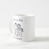 トリクルアップ経済学 コーヒーマグカップ (正面左)