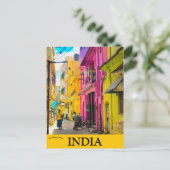 トリクル・ケララ・インド ポストカード (スタンド正面)