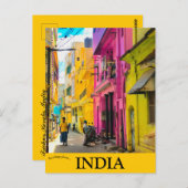 トリクル・ケララ・インド ポストカード (正面/裏面)