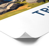 トリグラヴスロヴェニアトラベルプリント ポスター (角)