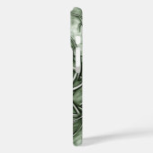 トリケトラ三位一体ノットセージ緑メタリックフェイク Case-Mate iPhoneケース (裏面 / 左)