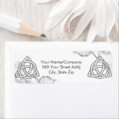 トリケトラ銀ベベル ラベル (インサイチュ)