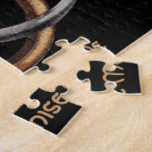 トリケトラ（ブラウン/シルバー） ジグソーパズル (側面)