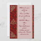 トリケトラ・レッドシルク 招待状 (裏面)