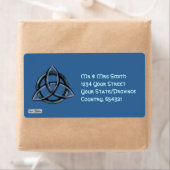 トリケトラ（青） ラベル (インサイチュ)