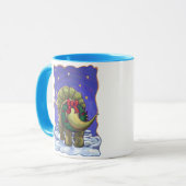 トリケラトプクリスマス マグカップ (正面左)