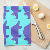 トリケラトプスタオル キッチンタオル (四つ折り)