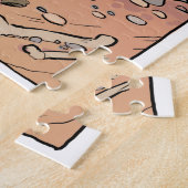 トリケラトプスパズル ジグソーパズル (側面)