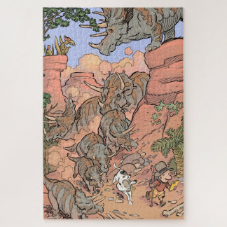 トリケラトプスパズル ジグソーパズル