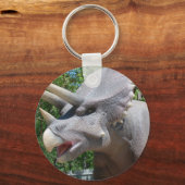 トリケラトプス恐竜 キーホルダー (正面)