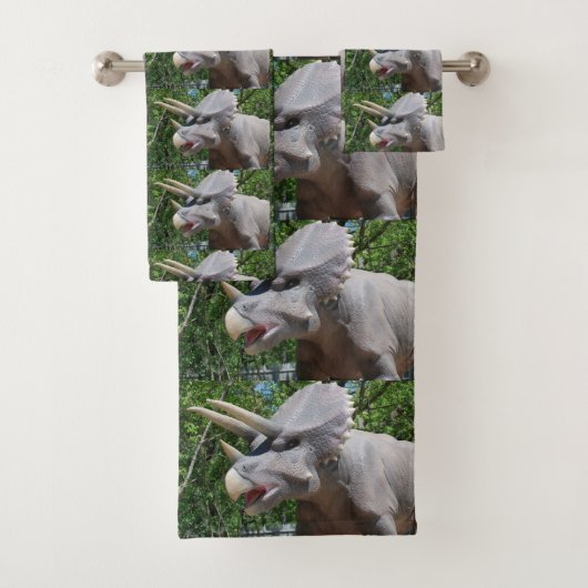 トリケラトプス恐竜 バスタオルセット (インサイチュ)