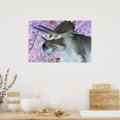 トリケラトプス恐竜 ポスター (キッチン)