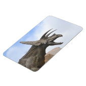 トリケラトプス恐竜 マグネット (左側)