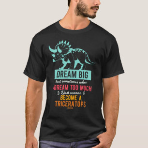 トリケラトプス恐竜 Tシャツ