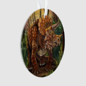 トリケラトプス森林 オーナメント (正面)