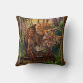 トリケラトプス森林 クッション (裏面)