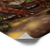 トリケラトプス森林 ポスター (角)