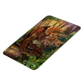 トリケラトプス森林 マグネット (左側)