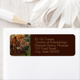 トリケラトプス森林 ラベル