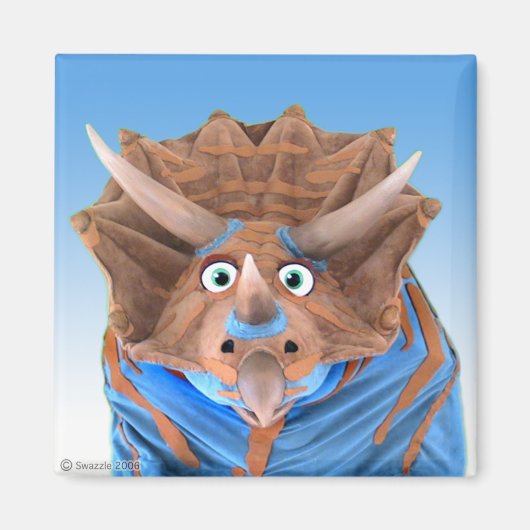 トリケラトプス磁石 マグネット (正面)