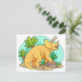 トリケラトプス ポストカード (スタンド正面)