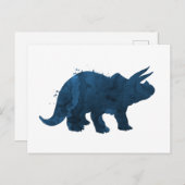 トリケラトプス ポストカード (正面/裏面)