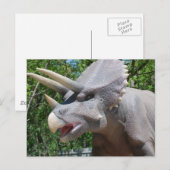 トリケラトプス/恐竜 ポストカード (正面/裏面)