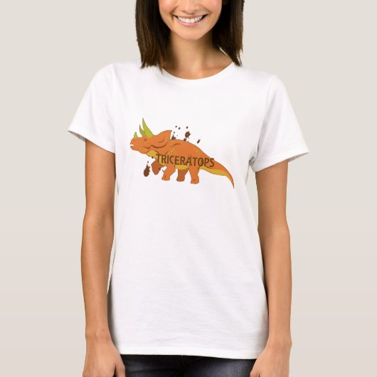 トリケラトプス Tシャツ (正面)