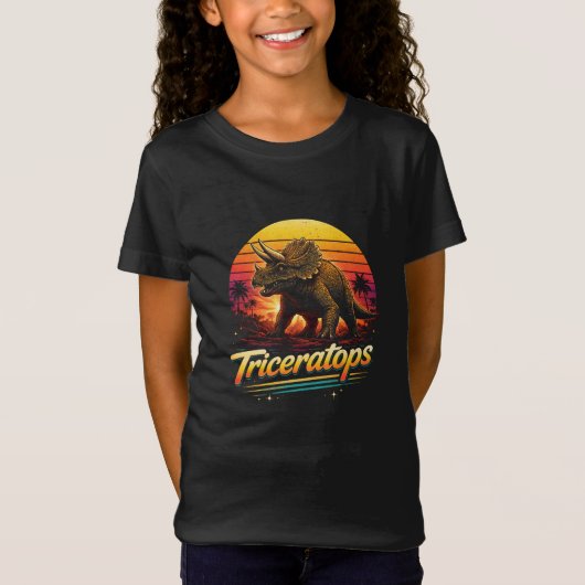 トリケラトプス Tシャツ (正面)