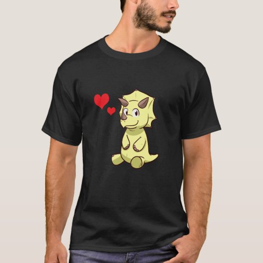 トリケラトプス Tシャツ (正面)