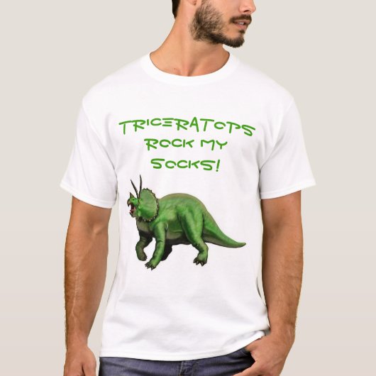 トリケラトプス Tシャツ (正面)