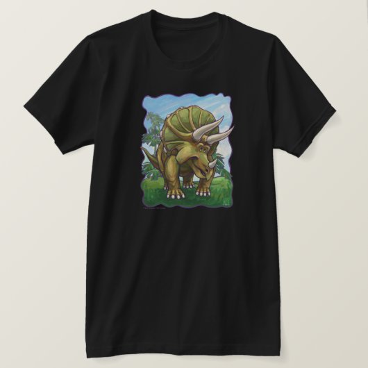 トリケラトプスTシャツ Tシャツ (デザイン正面)
