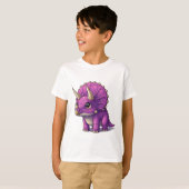 トリケラトプスTシャツ Tシャツ (正面フル)