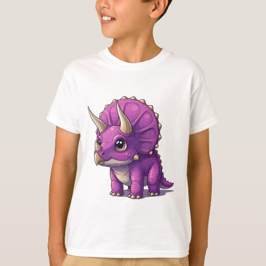 トリケラトプスTシャツ Tシャツ (正面)