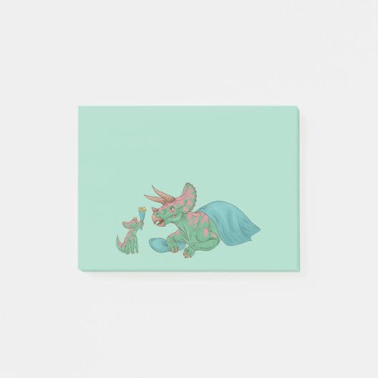 トリケラ与えトプの花 ポストイット (正面)