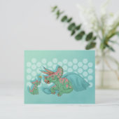 トリケラ与えトプの花 ポストカード (スタンド正面)