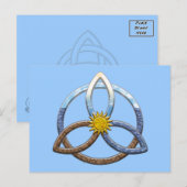 トリケートラアースエアウォーター ポストカード (正面/裏面)