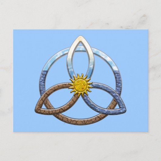 トリケートラアースエアウォーター ポストカード (正面)