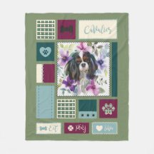 トリコラーカバリエ毛布 |中