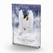 トリコラーコリーエンジェル&ケルビム – Pet Memorial フォトブロック (右)