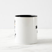 トリコラージャックラッセルテリア ツートーンマグカップ (中央)